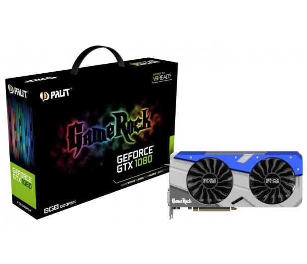 Palit GeForce GTX 1080 GameRock 8GB GDDR5X - 350140 - zdjęcie